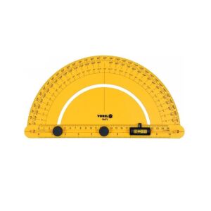 Vorel 250mm szögmérő vízmértékkel ABS 137259521 - Vízmérték