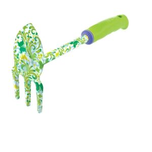 PALISAD 70x310mm kombinált kapa virágmintás "Flower Green" 137258497 - Ültetőszerszám