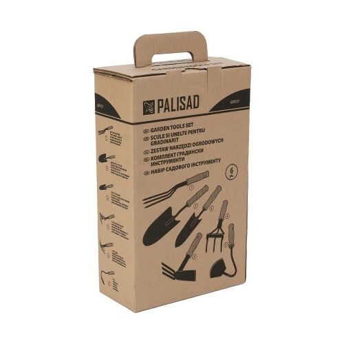 PALISAD 6 részes kerti szerszámkészlet műanyag fogantyúval 146271829