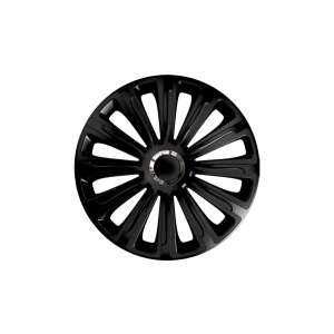 16 colos Trend Ring Chrome Black dísztárcsa, fekete, 4 darabos készlet - Ring