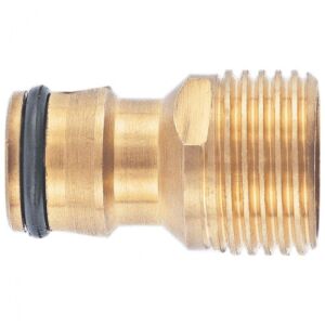 PALISAD 1/2" sárgaréz csatlakozó külső menet apa 137259166 - Csatlakozó és kiegészítő