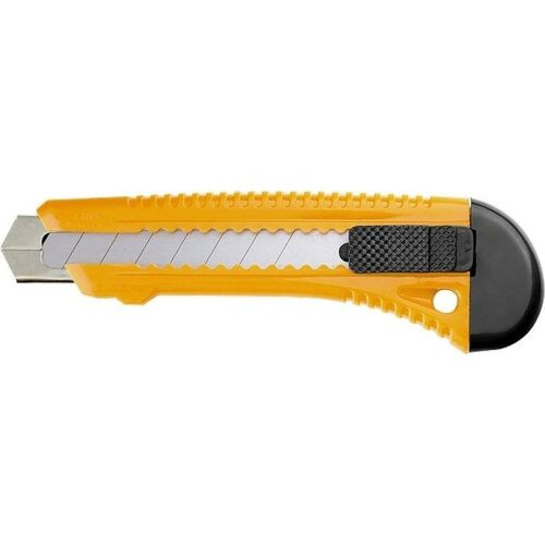 SPARTA 18x100mm fémházas sniccerkés tapétavágó sárga/piros 137258364