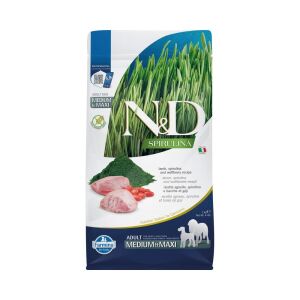N&D Spirulina Dog bárány adult medium/maxi 2kg 120395433 - N&D