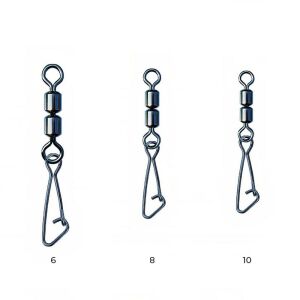 NYTRO CONNEX DOUBLE FEEDER SWIVEL WITH HOOKED SNAP 8 120395601 - NYTRO