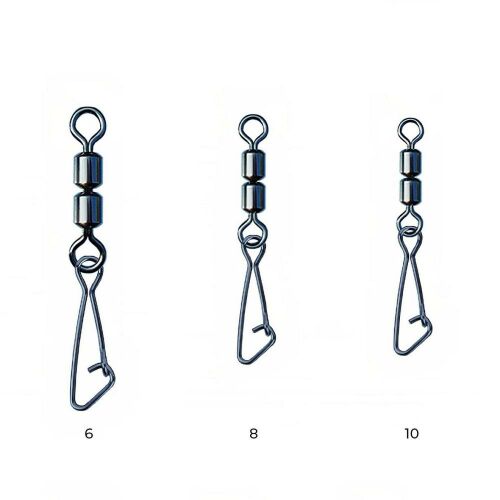 NYTRO CONNEX DOUBLE FEEDER SWIVEL WITH HOOKED SNAP 8 120395601