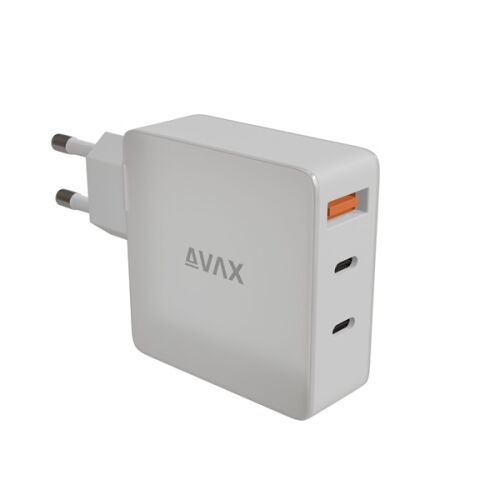 AVAX 140W GaN USB-C fali töltő USB-A porttal