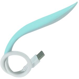 Mini LED lámpa, S Depot®, USB csatlakozás és rugalmas kábel, laptophoz, kompatibilis külső akkumulátorokkal vagy USB adapterekkel, babakék színű