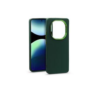 Haffner Frame grüne Silikonhülle für Xiaomi Redmi Note 14 Pro 5G/Note 14 Pro+ 5G - Handyhüllen
