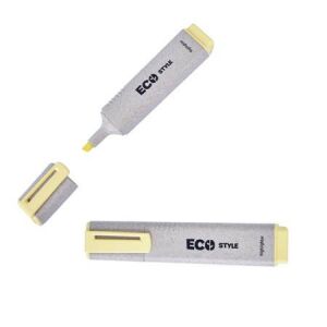 Szövegkiemelő, 1-4 mm, FLEXOFFICE "HL05 Eco Style", sárga 122870776 - FlexOffice