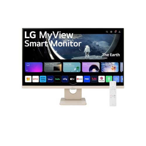 Lg smart ips монитор 27" 27sr50f-e, 1920x1080, 16:9, 250cd/m2, 14ms, 2xhdmi/2xusb/bluetooth/airplay, високоговорител 27SR50F-E.AEU 120421760