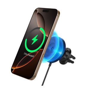 SPIGEN ONETAP PRO4 autós tartó szellőzőre, 15W, FEKETE 120422392 - Spigen