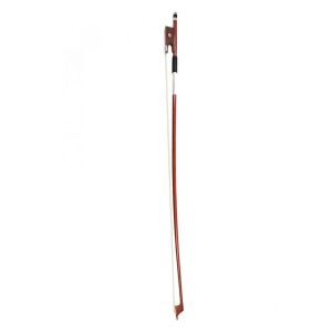 Smyczek do skrzypiec 1/2 IdeallStore®, drewno, włókna syntetyczne, brązowy, 62 cm 120422416 - Skrzypce