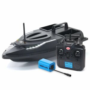 Barca Nadit si Momit iUni V700, 2 cuve, 1.5kg, 500m, 18000mAh, 5.4km/h, Telecomanda 2.4GHz 120427289 - IUni Bărci pentru nădit