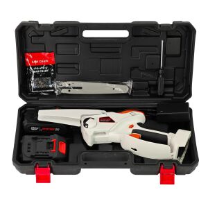 MYCCTANK Mini láncfűrész tartozékokkal a szállítótáskában - DDT