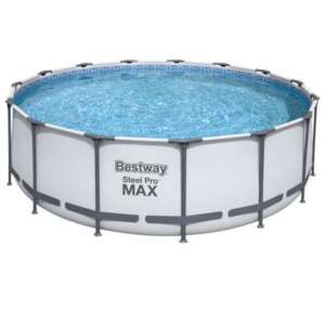 Bestway Steel Pro MAX 4.57m x 1.22m kerek földi medence - Bestway