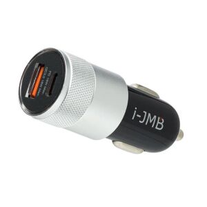i-JMB 36W autós töltő USB-C és USB-A csatlakozókkal - Autós töltő