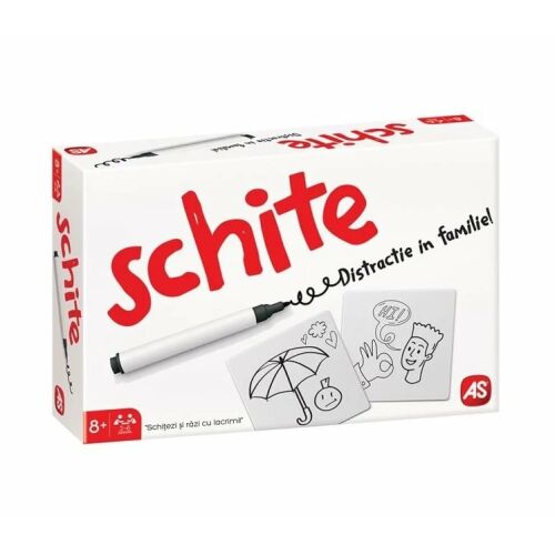 "Sketches" társasjáték, puzzle kártyák, 8 éves korig +