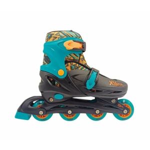 Görkorcsolya, állítható méret (39-42), PVC kerekek, 5 éves kortól, zöld és fekete színben. 120429452 - Görkorcsolyázás