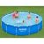 Bestway Azzurro Steel Pro metal frame pool filled with water and family having fun