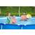 Bestway Steel Pro 3.96m round above ground pool with family swimming and playing