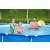 Bestway Steel Pro 3.96m round above ground pool with family swimming and playing