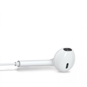 Mikrofonos Lightning portos WUW-R32 audió fülhallgató, iPhone kompatibilis, fehér