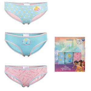 Disney Prinzessin 3er-Pack Mädchen Slips, verschiedene Designs, Größe 5-6 Jahre - Mode & Kleidung