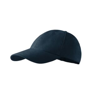 Sapca unisex Twill pieptanat,Malfini, 100% bumbac, 6 paneluri Albastru reglabilă 120451640 - Șepci de baseball pentru bărbați