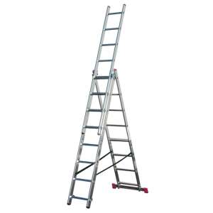 Krause Corda Aluminiumleiter 3x8 030382 59320161 - Leiter & Ständer