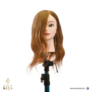 NOÉLA 100% természetes humán  gyakorló női babafej 120454494 - Fodrász babafej