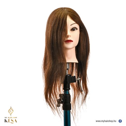 ALEXA 100% humán fodrász tanuló női babafej