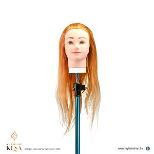 TRIXI - Szintetikus hajú modellező női babafej 120454551 - Fodrász babafej