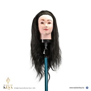 DOXI Szintetikus hajú tanuló női babafej 120454557 - Fodrász babafej