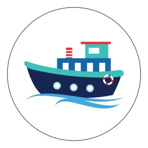 Vasalható Ovis jel csomag Hajó mintával 120455066 - Ovis jel