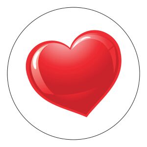 Vasalható Ovis jel csomag Szív mintával 120455072 - Óvodai kellék