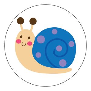 Vasalható Ovis jel csomag Színes csiga mintával 120455092 - Ovis jel