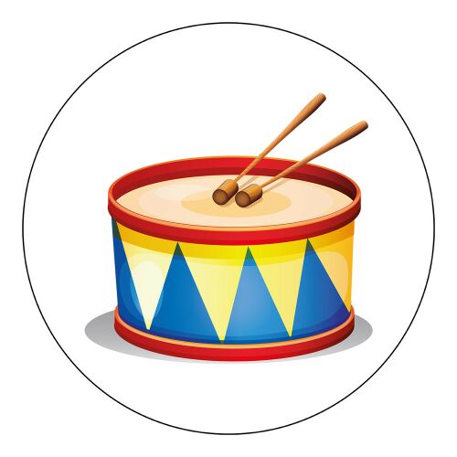 Vasalható Ovis jel csomag Dob mintával 120455128