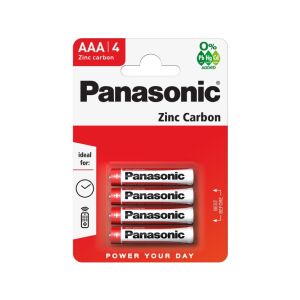 Blistrové balenie Panasonic R03-4BB (AAA) 4 ks