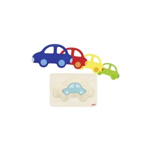 Puzzle stratificat - Mașină de jucărie 120883364 - Goki Puzzle pentru copii