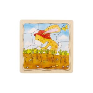 Goki emeletes kirakó - Nyuszi zöldséges kertje 120582734 - Goki