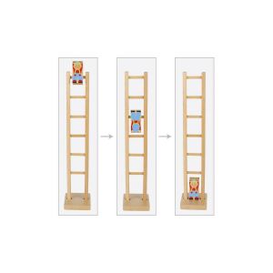 Goki Bohóc a létrán játék - Bukfencező bohóc fajáték - Goki