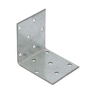 Horganyzott sarokösszekötő lemez, 60 x 60 x 50 / 2 mm, 3254224 - Összekötő lemez