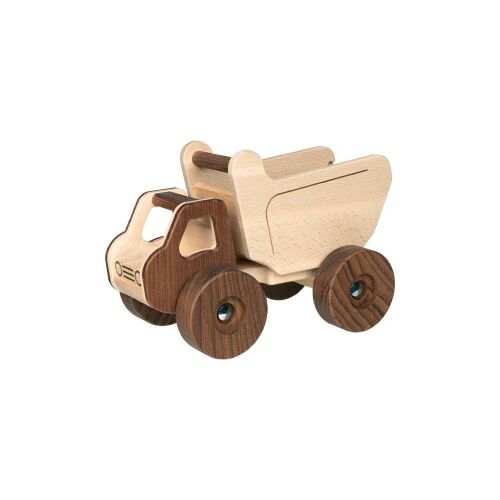 Goki 55882 natúr fa billenős teherautó nagy dömper nature 120587745 - Autó és jármű