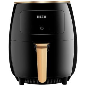 S Depot olajmentes sütő, automatikus okosszakács programok, digitális kijelző, intelligens érzékelő technológia, állítható hőmérséklet, melegen tartás funkció, tápfeszültség 220 V, 4,5 L, fekete