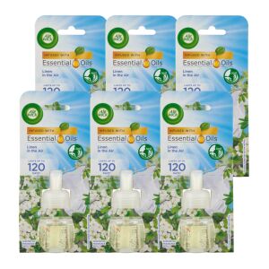 Air Wick Frissen Mosott Ruha 6 darabos illóolaj utántöltő elektromos légfrissítőhöz - Légfrissítő