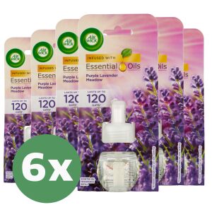 Air Wick Levendula Mező Utántöltő elektromos légfrissítő készülékhez 6x19ml 145624166 - Légfrissítő