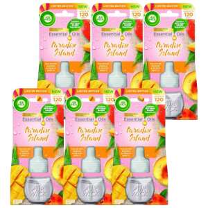 Air Wick Mango and Peach Refill for electric air freshener 6x19ml
