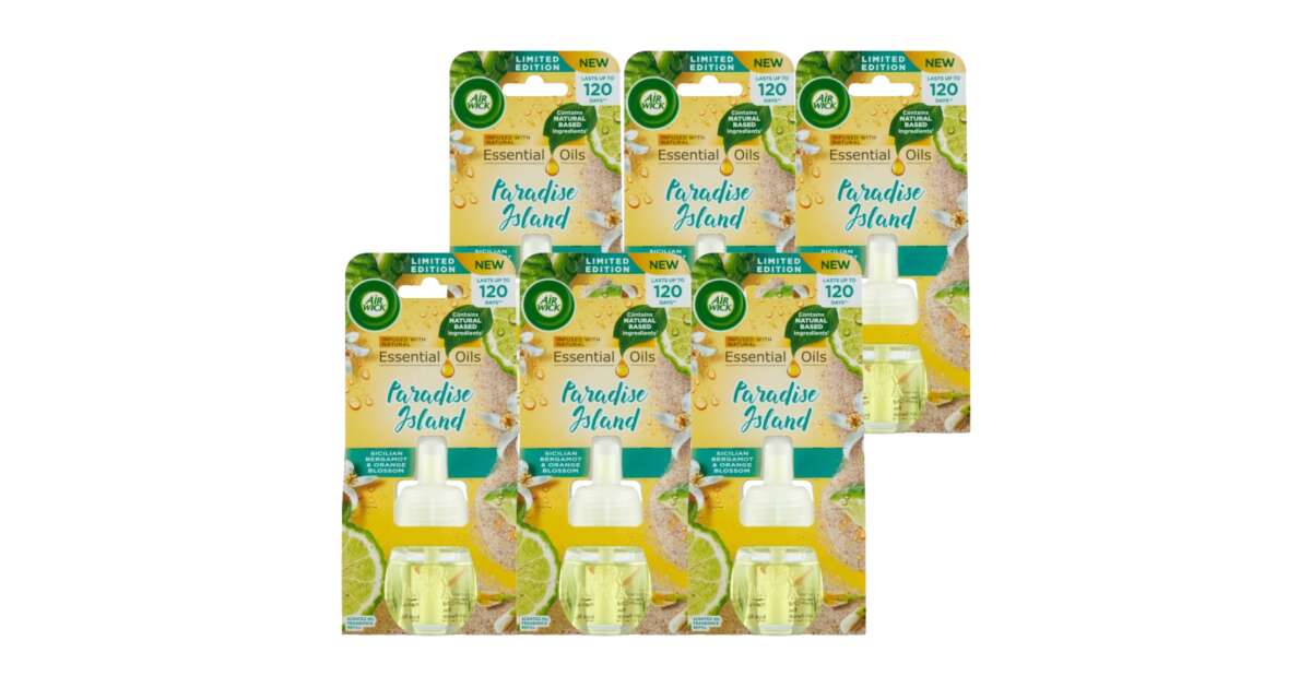 Air Wick Bergamot și flori de portocal Reîncărcare pentru odorizant electric 6x19ml 102260563