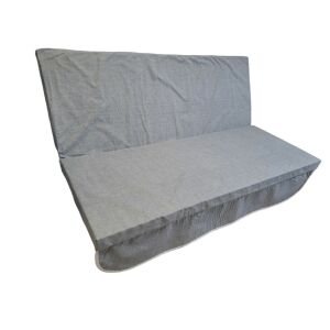 Szürke hintaágy párna szett, 3 részes, tartalmaz ülőfelületet, háttámlát és napellenzőt, 150cm - Hintaágy kiegészítő