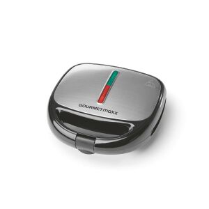 Gourmetmaxx 3 az 1-ben szendvicssütő, 800W, fekete és ezüst - Szendvicssütő
